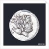 Denarius depicting head of Neptune by unknown