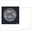 Denarius depicting head of Numa Pompilius by unknown