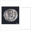 Denarius depicting head of L. Domitius Ahenobarbus by unknown
