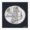 A denarius commemorating the Battle of Actium BC31 by unknown