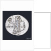 A denarius commemorating the Battle of Actium BC31 by unknown
