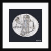 A denarius commemorating the Battle of Actium BC31 by unknown