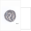 Classical coin depicting Emperor Hadrian and a Roman galley by Unknown