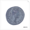 Classical coin depicting Emperor Hadrian and a Roman galley by unknown