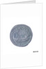 Classical coin depicting Salonina and a Roman galley by unknown