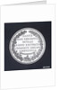 Medal commemorating Admiral Andrea Doria tercentenary, 1829 by N. Cerbara