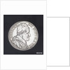 Scudo depicting Pope Innocent XII and the harbour of Anzio by G. Hamerani