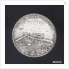 Scudo depicting Pope Innocent XII and the harbour of Anzio by G. Hamerani