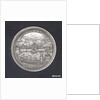 Medal commemorating the Aqueduct of Civitavecchia, 1703 by G. Hamerani