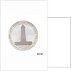 Two pence token commemorating the Eddystone lighthouse by W. Upcott