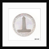Two pence token commemorating the Eddystone lighthouse by W. Upcott