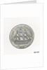 British naval halfpenny token by unknown