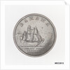 Bahama halfpenny token by unknown