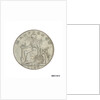 Halfpenny token commemorating Admiral of the Fleet Richard Howe (1726-1799) and the Glorious First of June, 1794 by T. Wyon