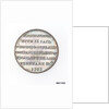 Portsmouth halfpenny token commemorating John Jervis, Earl St Vincent (1735-1823) and the battle of Cape St Vincent, 1797 by T. Wyon