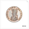 Promissory naval farthing token commemorating Admiral Alexander Hood, 1st Viscount Bridport (1727-1814) by T. Wyon