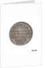 Token commemorating Admiral of the Fleet Richard Howe (1726-1799) by T. Wyon