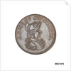 Promissory naval farthing token commemorating John Jervis, Earl St Vincent (1735-1823) by T. Wyon