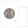 Promissory naval farthing token commemorating John Jervis, Earl St Vincent (1735-1823) by T. Wyon
