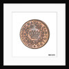 Promissory naval farthing token commemorating Admiral John MacBride by T. Wyon