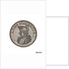 Promissory naval farthing token commemorating Admiral John MacBride by T. Wyon