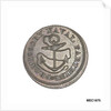 Promissory naval farthing token commemorating Admiral John MacBride by T. Wyon