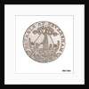 Cinque Ports halfpenny token by R. Dixon