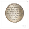 Halfpenny token commemorating His Majesty viewing the Dutch Prizes at the Nore, 1797 by unknown