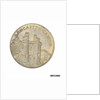 Commemorative medal depicting Lancaster castle and bridge by unknown
