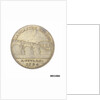 Commemorative medal depicting Lancaster castle and bridge by unknown