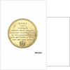 Commemorative medal depicting Galileo Galilei (1564-1642) by P. Cinganelli