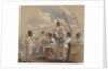 A group of gunners at rest by Edward Hovell Thurlow