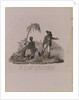 Engraving with the caption: 'The driver's whip unfolds its torturing coil./She only sulks -- go lash her to her toil.' by unknown