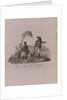 Engraving with the caption: 'The driver's whip unfolds its torturing coil./She only sulks -- go lash her to her toil.' by unknown