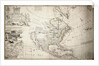 Map of North America by Herman Moll