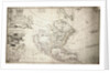 Map of North America by Herman Moll