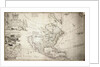 Map of North America by Herman Moll