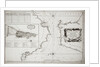 Chart of Gibraltar by Jacques Nicolas Bellin