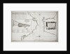 Chart of Gibraltar by Jacques Nicolas Bellin