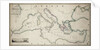 General chart of the Mediterranean Sea including the Gulf of Venice, Archipelago and part of the Black Sea with the steampacket routes by James Wyld