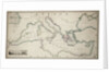 General chart of the Mediterranean Sea including the Gulf of Venice, Archipelago and part of the Black Sea with the steampacket routes by James Wyld