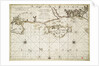Chart of the English coast, Isle of Wight and Portsmouth harbour by Alexis Hubert Jaillot