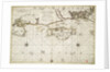 Chart of the English coast, Isle of Wight and Portsmouth harbour by Alexis Hubert Jaillot