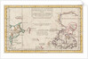 Map of Asia and America by Jacques Nicolas Bellin