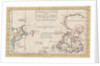 Map of Asia and America by Jacques Nicolas Bellin