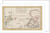 Map of Asia and America by Jacques Nicolas Bellin