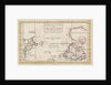 Map of Asia and America by Jacques Nicolas Bellin
