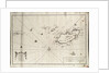 An accurate chart of the islands of Alderney and Burhou and also of the Caskets by Nicholas Dobree and Paul Vaillant