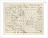 Chart of the Atlantic Ocean, with the British, French & Spanish settlements in North America and the West Indies by Thomas Jefferys