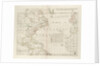 Chart of the Atlantic Ocean, with the British, French & Spanish settlements in North America and the West Indies by Thomas Jefferys